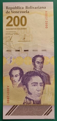 200 боливаров 2023 (2024) - Венесуэла - UNC