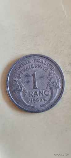 Франция 1 франк 1959