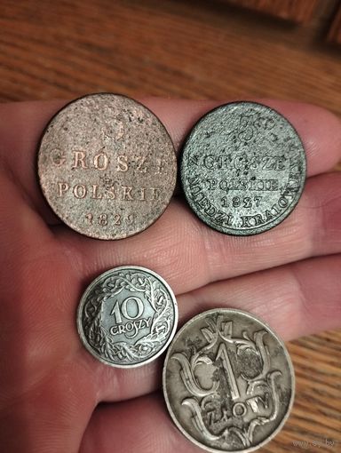 3 гроша 1827-29 гг.