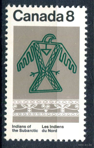 Канада - 1975г. - национальная символика, 8 с - 1 марка - MH [Mi 587]. #3-WB-86-A-2