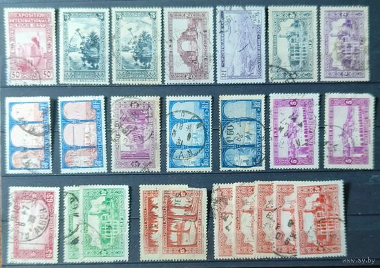 Алжир. Сборка марок