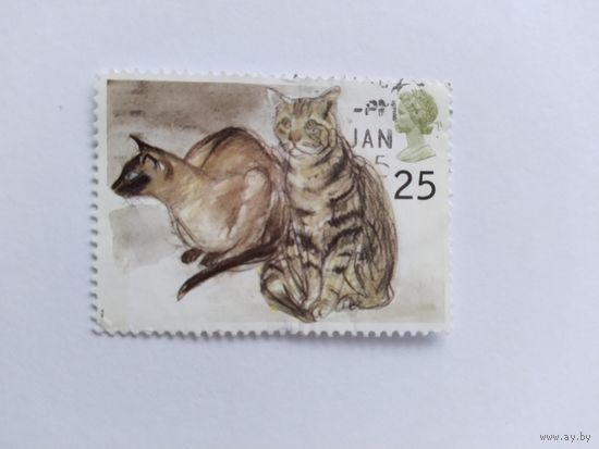 Великобритания  1995  кошки