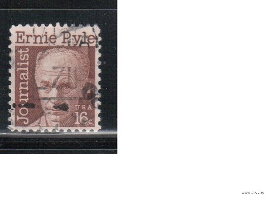 США-1971, (Мих.1028) , гаш. , Стандарт, Личности, Журналист (одиночка)(2)
