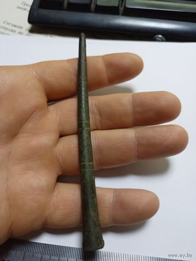Писало (стилос) старинный инструмент для письма из бронзы