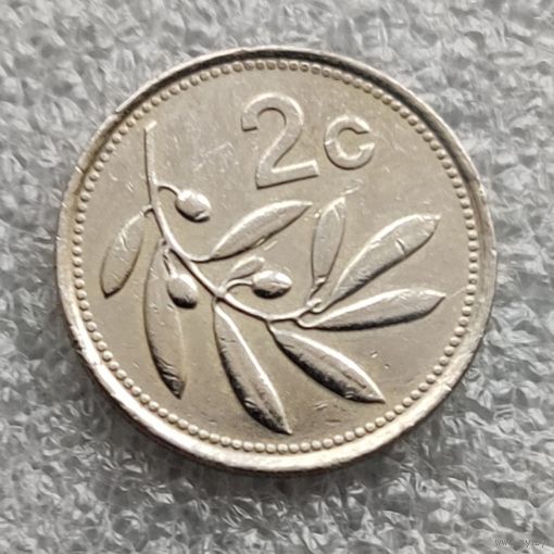 Мальта 2 цента  1995 г.
