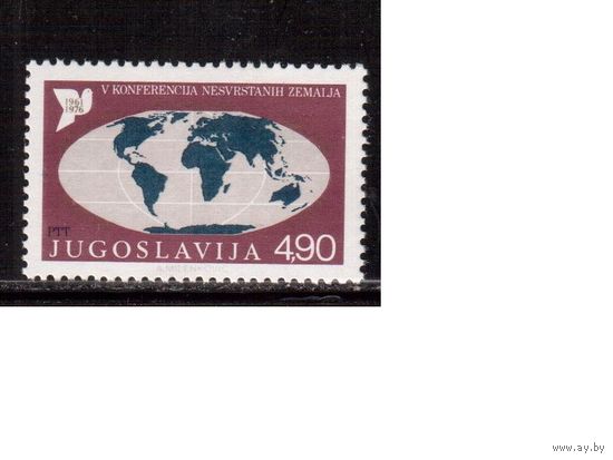 Югославия-1976 (Мих.1663) , ** , Карта