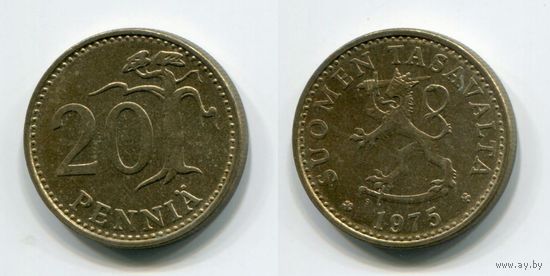 Финляндия. 20 пенни (1975, XF)