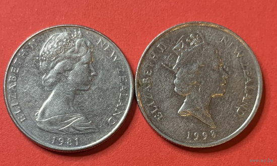 Новая Зеландия 2 монеты