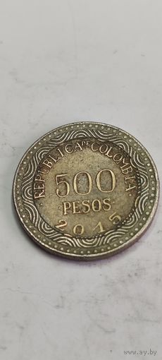 Колумбия 500 песос 2015