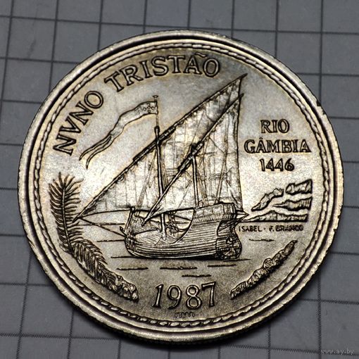 Португалия 100 эскудо 1987 года .