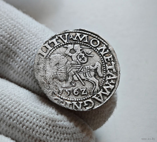 Полугрош 1562 г. Сигизмунд II Август, Вильно, лот рп-8,4