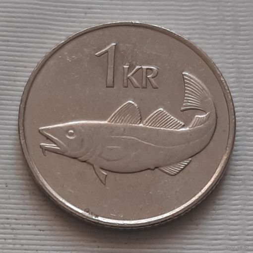 1 крона 2007 г. Исландия