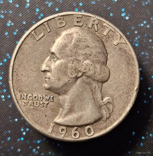 25 центов 1960 квотер сша распродажа коллекции