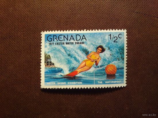 Гренада  1977 г.Выставка водных лыж./38а/