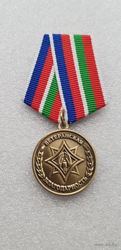 Ветеранская благодарность за вклад в развитие Белорусской организации ветеранов по ЧС "Спасатель"