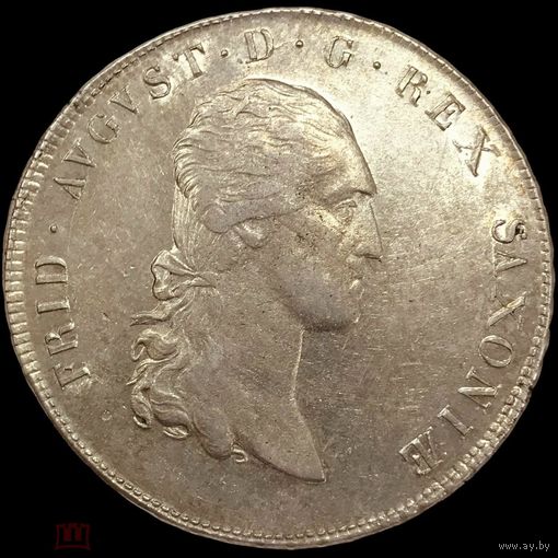 Талер 1810 Саксония редкий сохран!