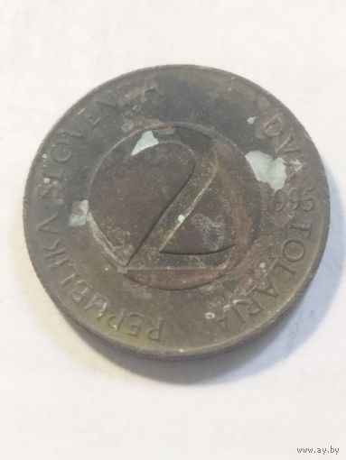 Словения 2 толара 1995