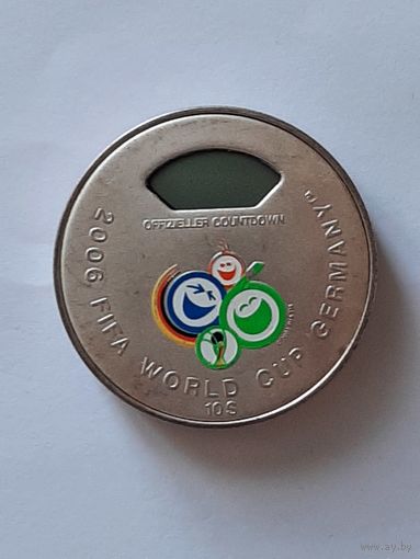 2005. Фиджи. 10 долларов. XVIII Чемпионат Мира 2006. Германия.