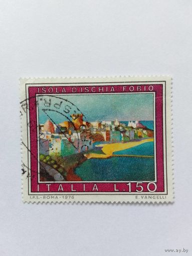 Марки  Живопись Италия 1976   1 шт. -  0,50 руб.