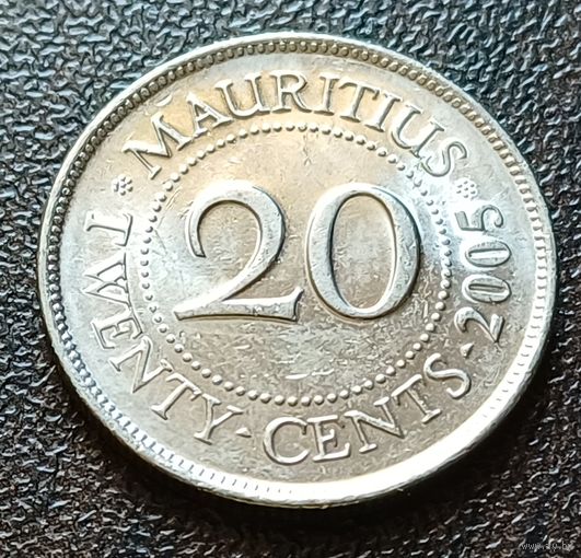 Маврикий 20 центов, 2005   ( 1-3-5 )