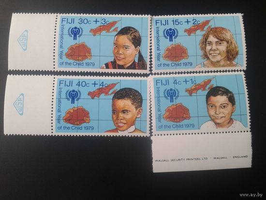 Фиджи 1979 год ребенка полная серия