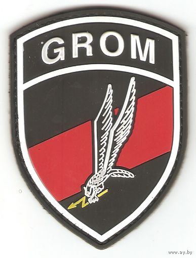 Нарукавный знак подразделения специального назначения GROM Специальных войск Польши