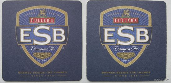 Подставка под пиво Fullers .