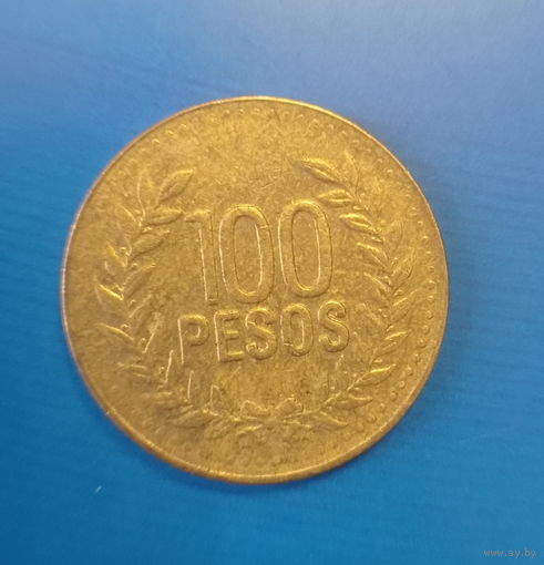 Колумбия 100 песо 2008 год