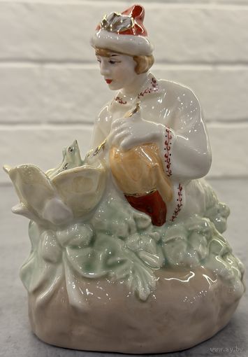 Фарфоровая статуэтка Иван Царевич с лягушкой. ФФЗ. Распродажа коллекции!!!