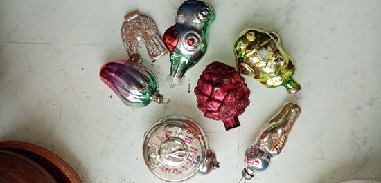 Ёлочные игрушки СССР