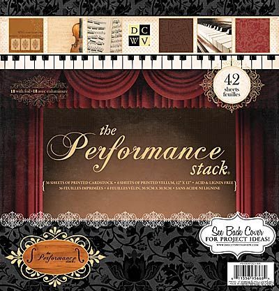 Набор бумаги для скрапбукинга DCWV - Performance Paper Stack with Foil, 30х30 см, 42 листа. Только весь. Цена с пересылом!