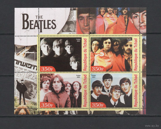 Чад 2003** Музыка, Британская рок-группа из Ливерпуля The Beatles