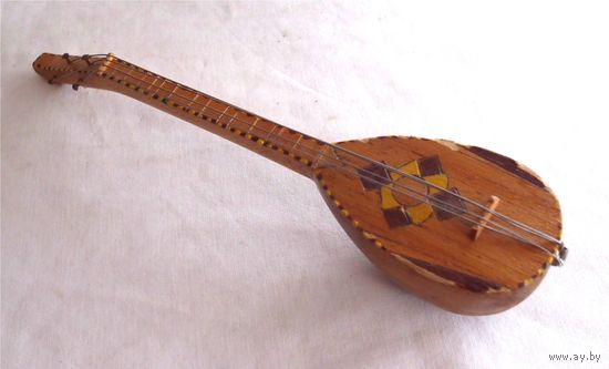 Музыкальный инструмент Миниатюра Домбра
