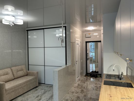 Шикарная Новая квартира студия с ремонтом и мебелью Метро Аэродромная