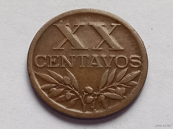 Португалия 20 сентаво 1951 г.