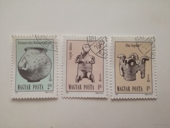 Венгрия 1987. Археологические находки