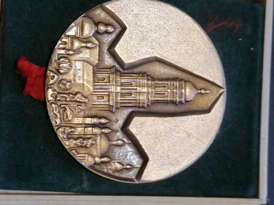 Настольная медаль Киево печерская лавра