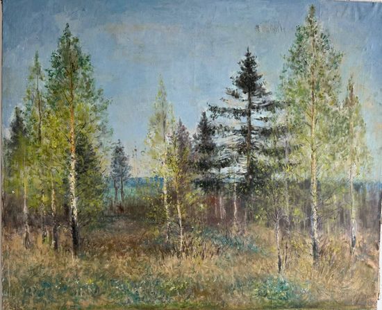 Исаенок Н.И. "Весна Майский лес" 120*100 Х\М