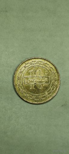 Бахрейн 10 филс