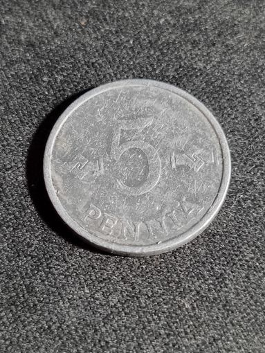 Финляндия 5 пенни 1977