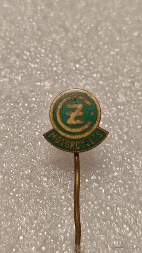 Значок Логотип Мотоцикл Чехословакия Мотофирма Чезет,200 лотов с 1 рубля!!!