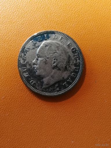 Португалия 20 рейс/реал 1883 год, KM# 527
