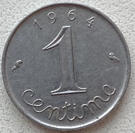 Франция 1 сантим 1964 г.