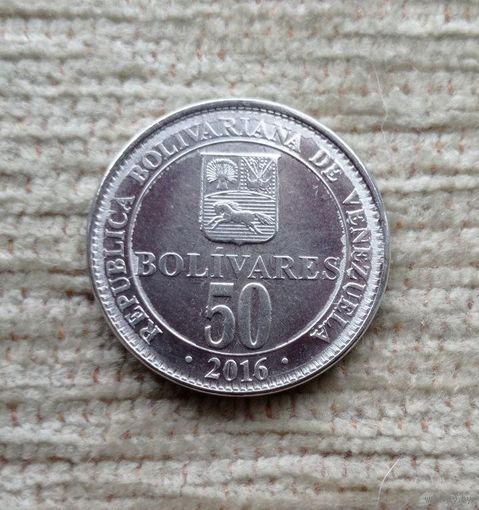 Werty71 Венесуэла 50 боливаров 2016