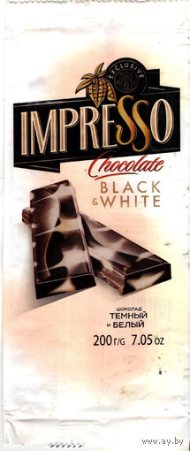 Обертка от шоколада Impresso ("Спартак")
