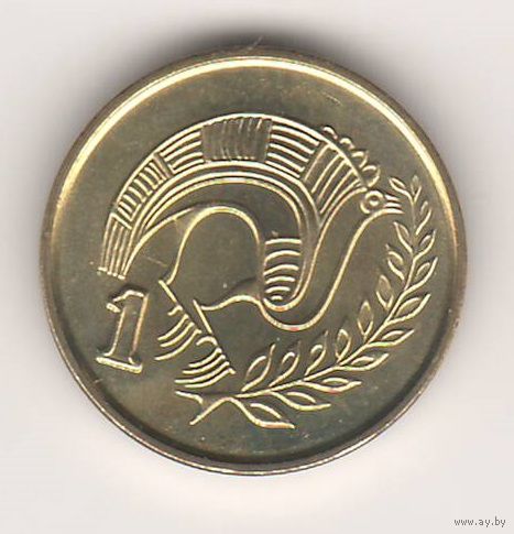 Кипр, 1 cent 1998