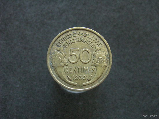 Франция 50 сантимов 1939