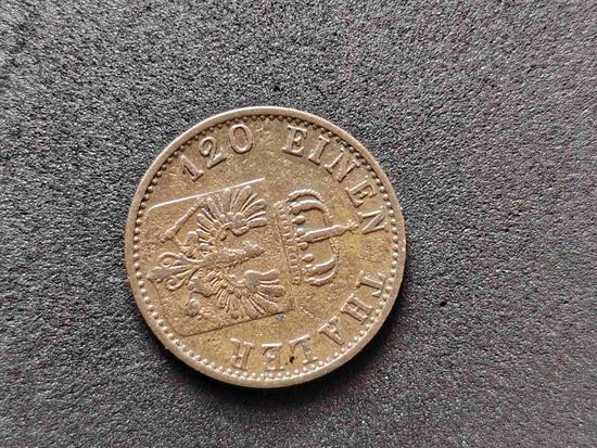 3 пфеннига 1868 г