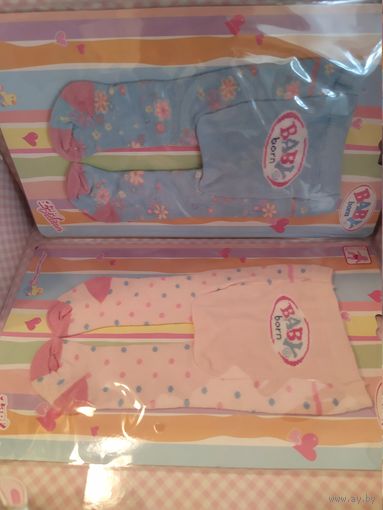 Одежда для кукол Беби Борн 43 см(оригинал),пр-ль Zapf Creation одним лотом