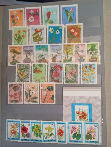 Флора сборный Вьетнам 4 серии